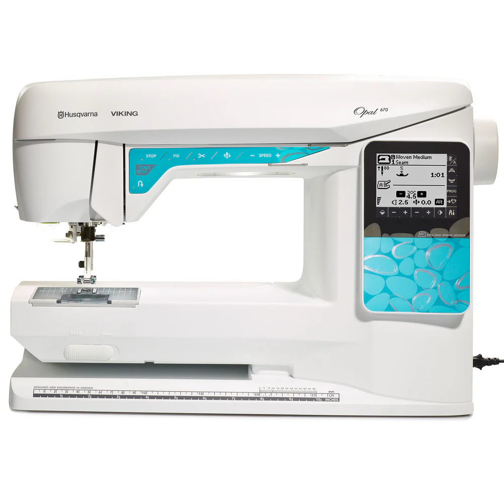 Featured image for “HUSQVARNA® VIKING® OPAL™ 670 Sewing Machine”
