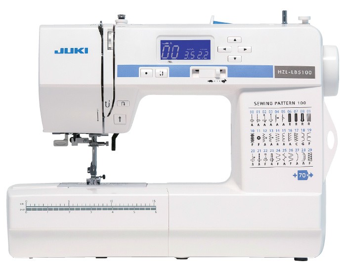 Featured image for “Juki HZL-LB5100 Compact Size Sewing Machine”