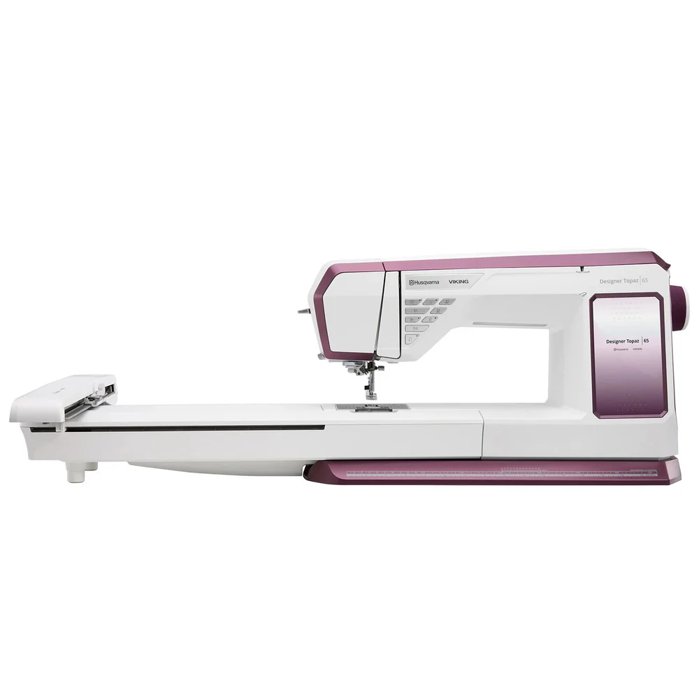 Featured image for “HUSQVARNA® VIKING® DESIGNER TOPAZ™ 65 Sewing & Embroidery Machine”