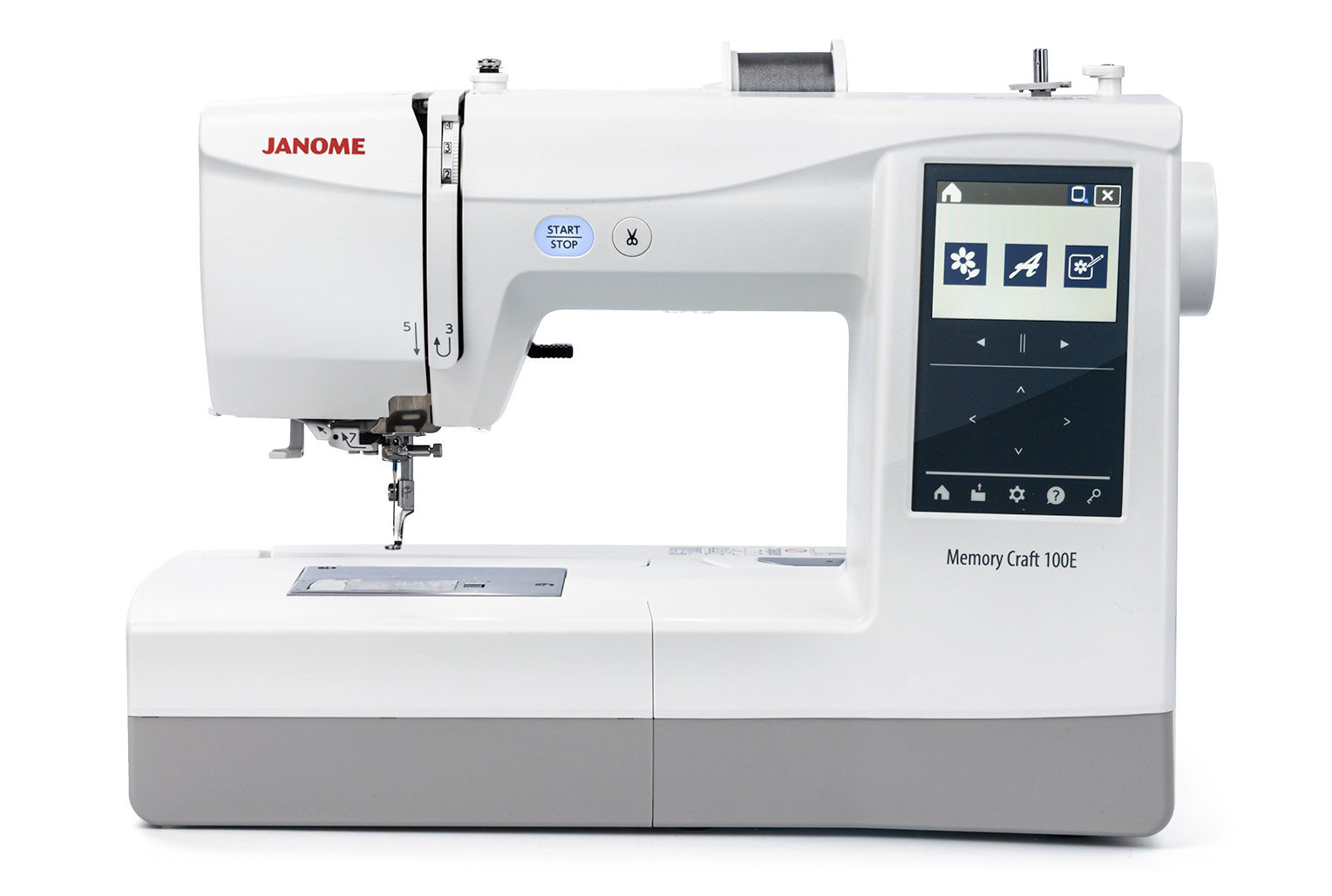 Featured image for “Janome Memory Craft 100E Embroidery Machine”