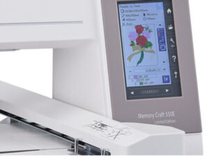Janome Memory Craft 550E Limited Edition Sewing & Embroidery Machine