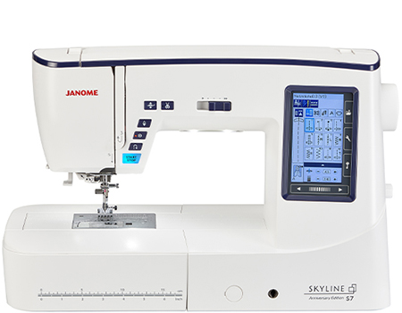 Featured image for “Janome Skyline S7 Anniversary Edition Sewing & Quilting Machine”